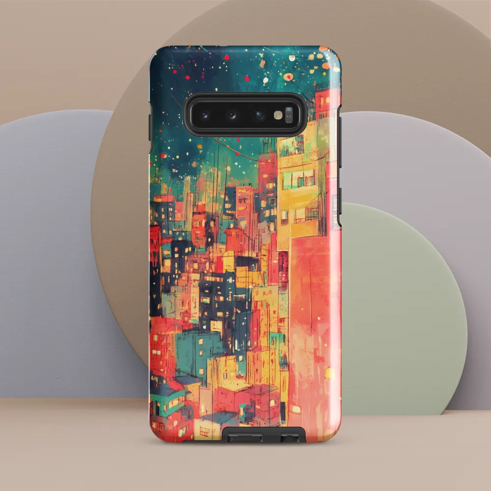 City of Dreams: A Nocturnal Reverie | Phone Case |  S10 Plus | Tough Case | Glossy