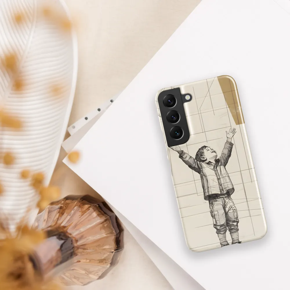 A Child's Dream | Phone Case |  S22 | Snap Case | Glossy