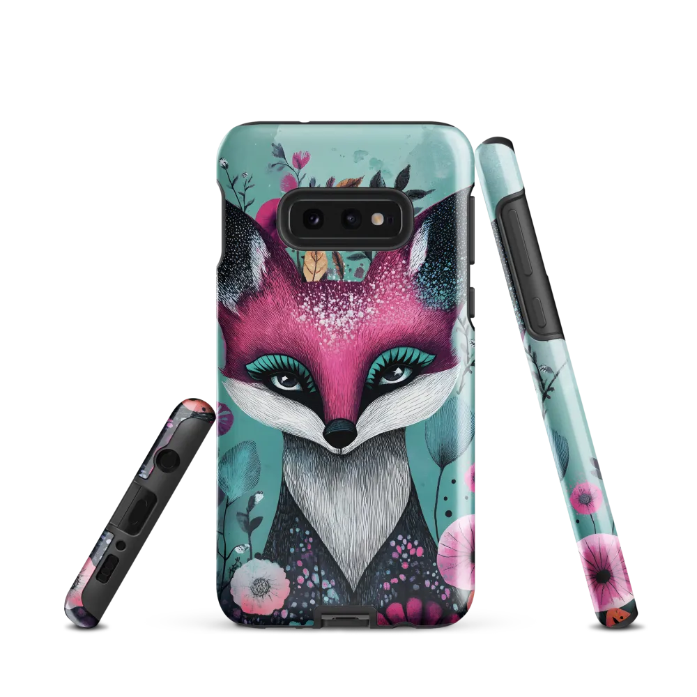 Whimsical Fox Among Blossoms
