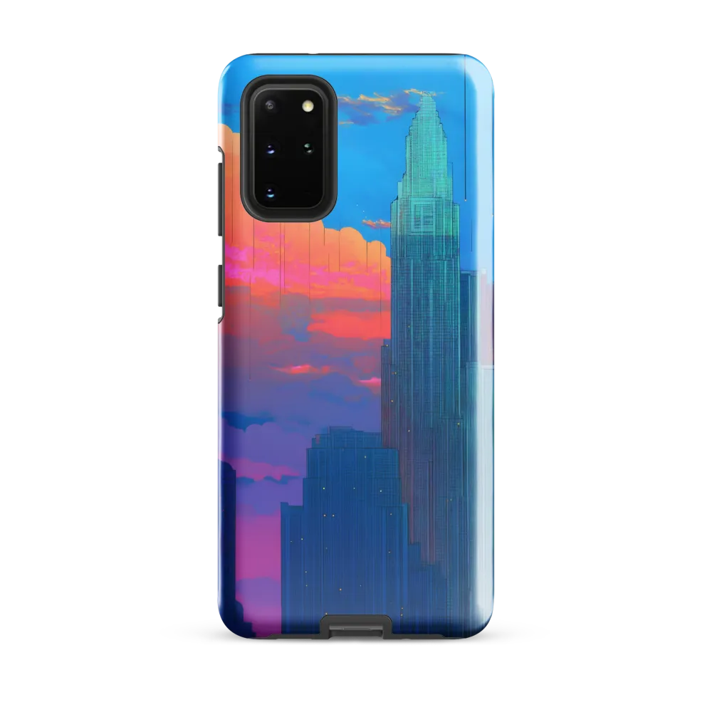 Twilight Reflections: A Digital Cityscape