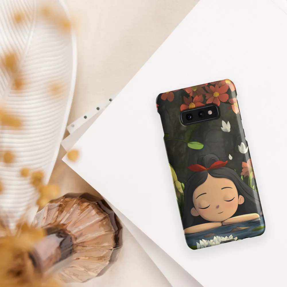 Tranquility by the Waterside | Phone Case |  S10e | Snap Case | Matte