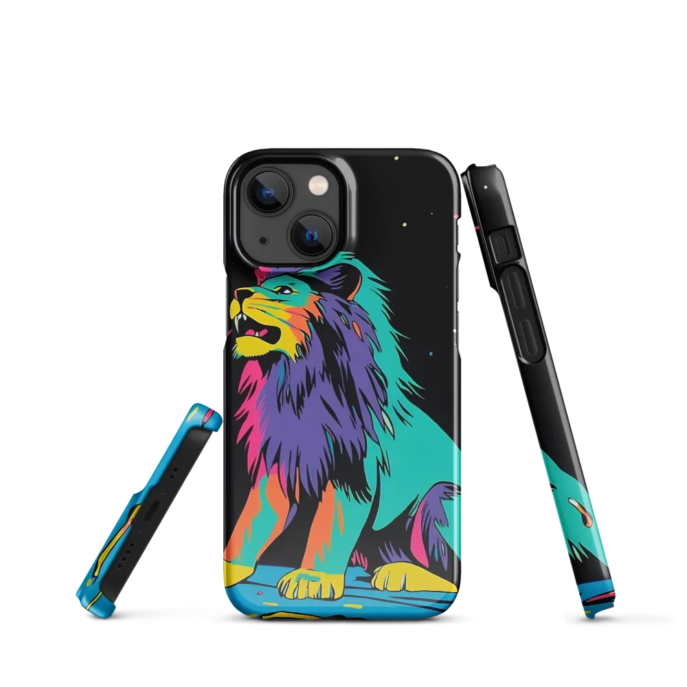 Roaring Colors: The Neon Lion