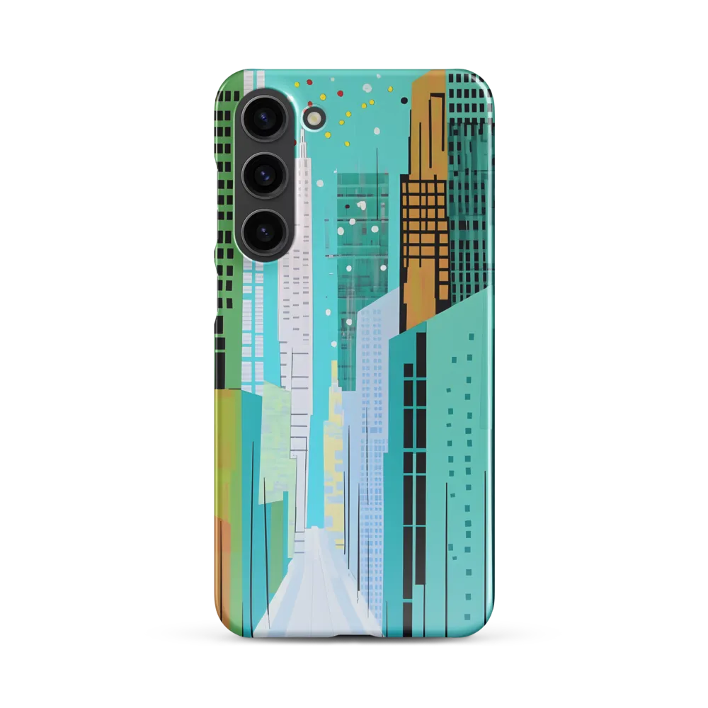 Urban Symphony in Turquoise