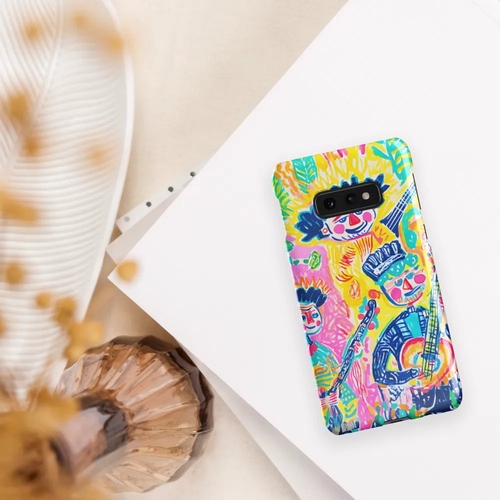 Joyful Duet: A Celebration of Music | Phone Case |  S10e | Snap Case | Glossy