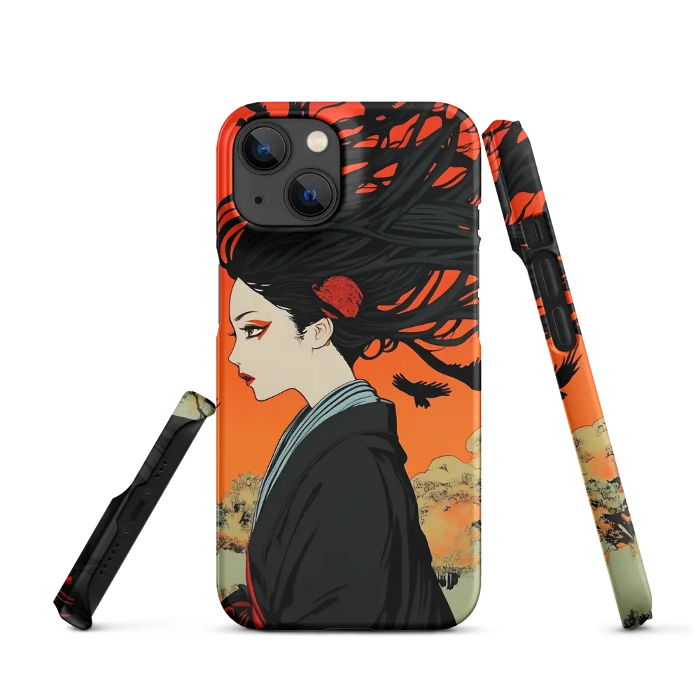Whispers of Shadows | Phone Case |  14 | Snap Case | Matte