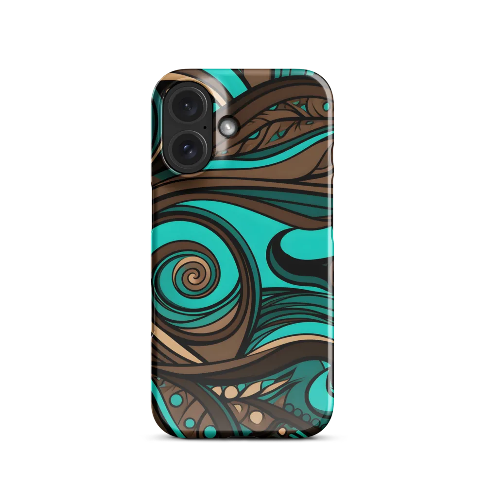 Fluctuating Currents | Phone Case |  16 | Snap Case | Glossy