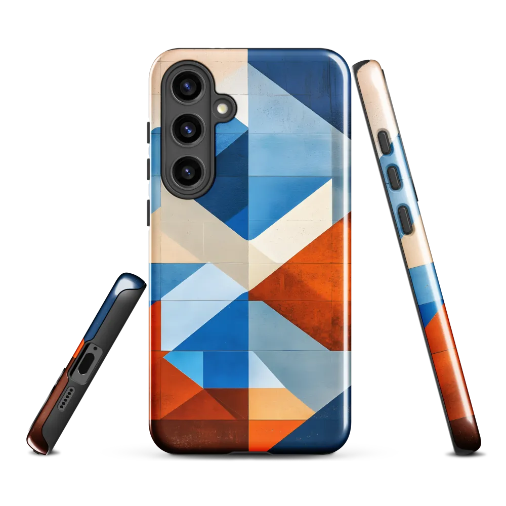 Geometric Harmony: A Vibrant Landscape