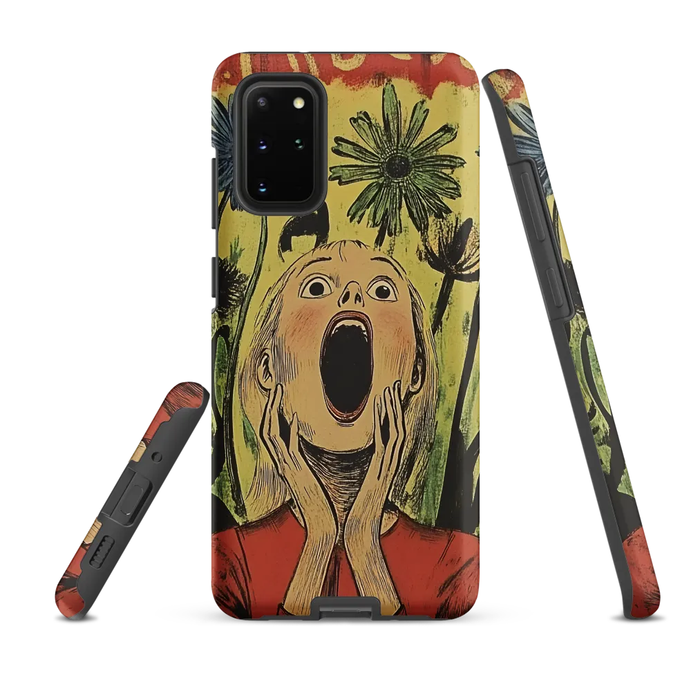 The Echo of Panic | Phone Case |  S20 Plus | Tough Case | Matte