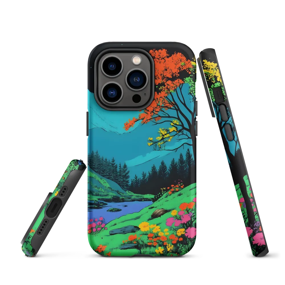 Neon Dreams: A Vibrant Landscape