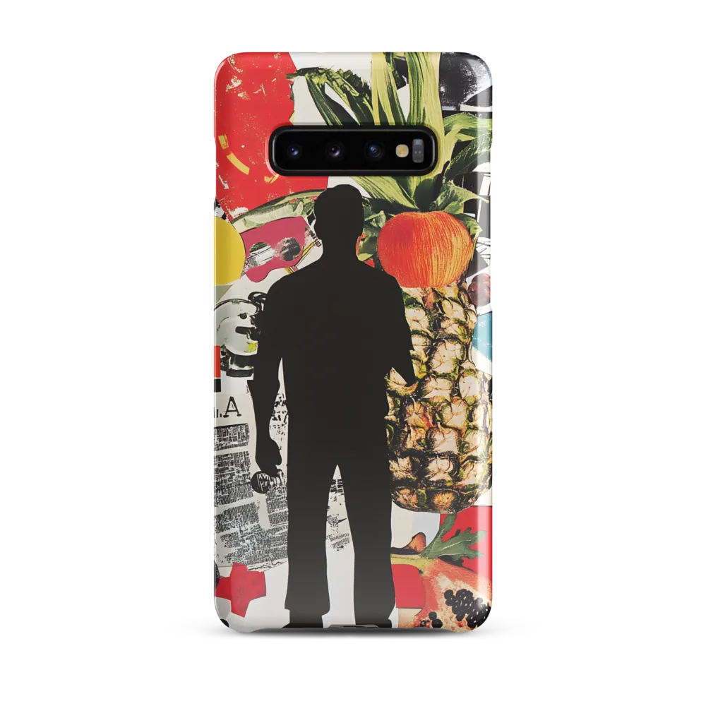 Fruitful Silhouettes | Phone Case |  S10 Plus | Snap Case | Glossy