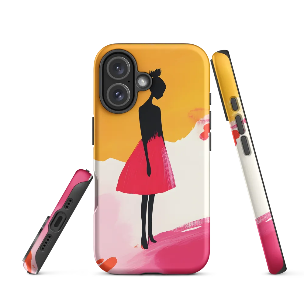 Silhouette Elegance | Phone Case |  16 | Tough Case | Matte