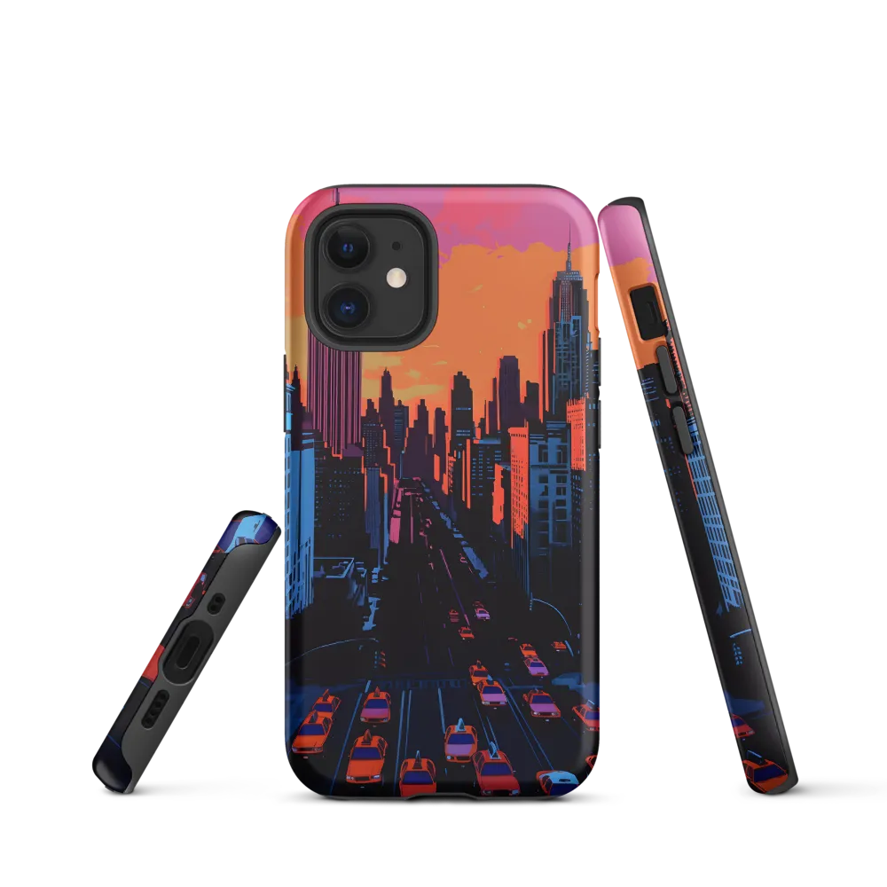 Sunset Over Skyscrapers