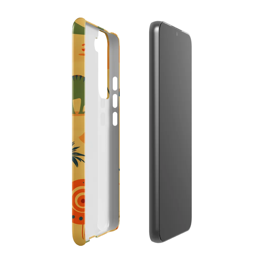 Prehistoric Playtime | Phone Case |  S22 Plus | Snap Case | Glossy