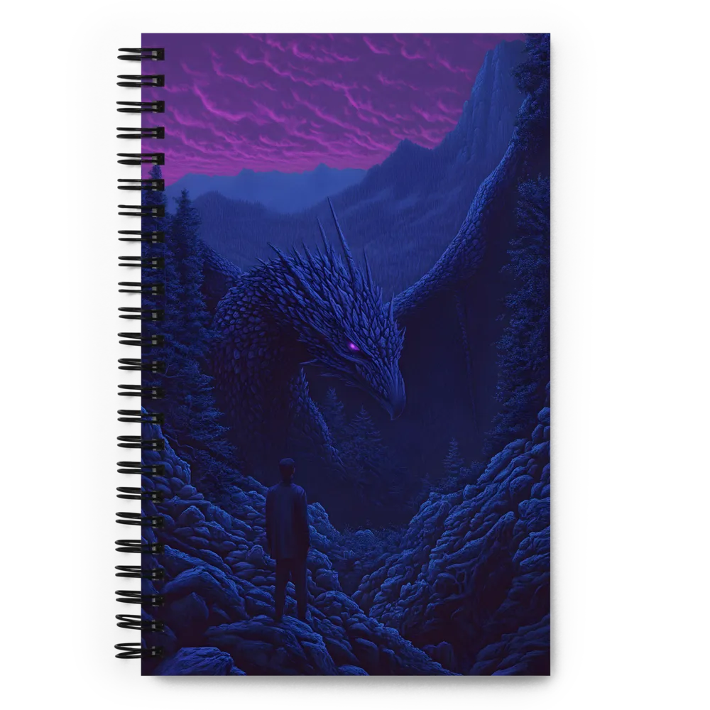 The Guardian of Dreams | Spiral Notebook