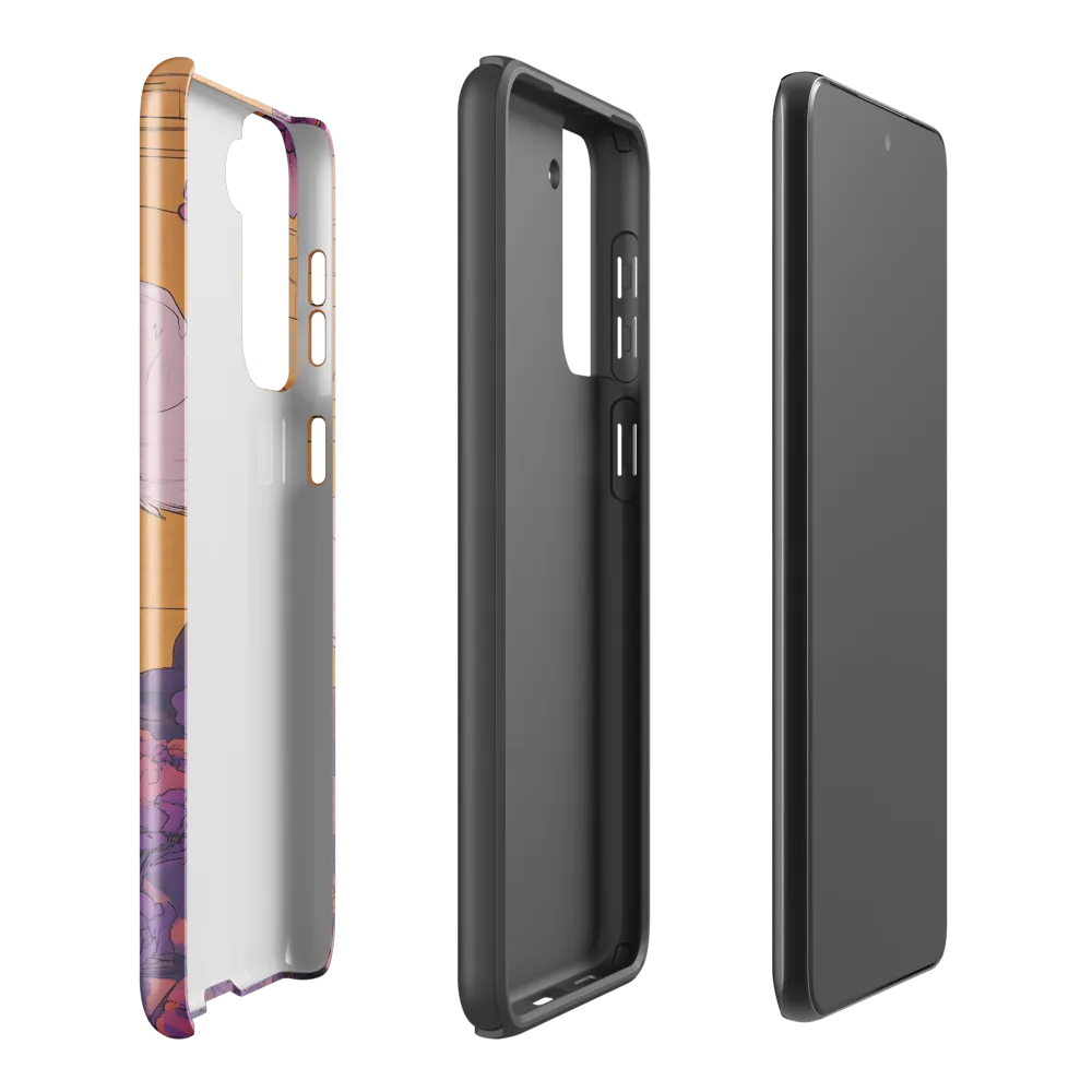 Whispers of the Violet Dawn | Phone Case |  S21 Plus | Tough Case | Glossy
