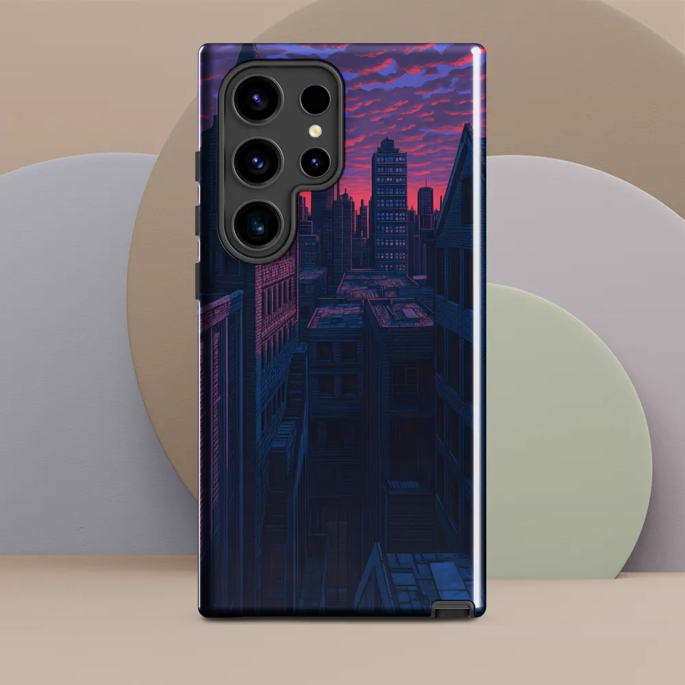 City of Secrets at Dusk | Phone Case |  S24 Ultra | Tough Case | Glossy