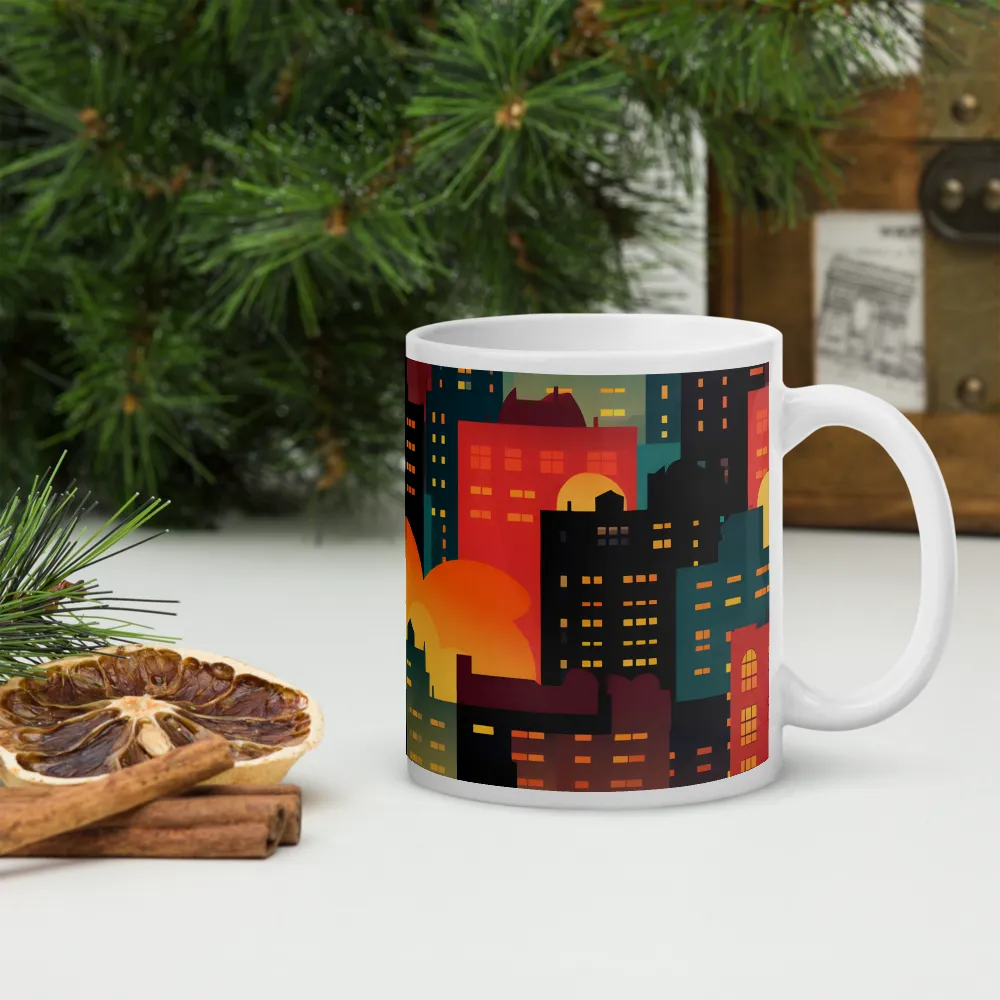 Twilight in the Concrete Jungle | Mugs | Multiple Sizes & Colors