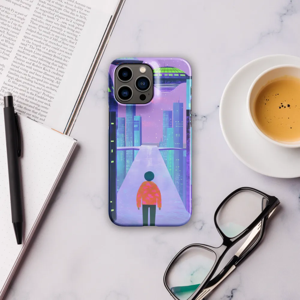 The Cosmic Urbanity | Phone Case |  14 Pro Max | Snap Case | Glossy
