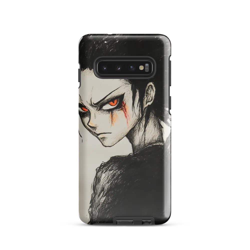 Fiery Defiance | Phone Case |  S10 | Tough Case | Glossy