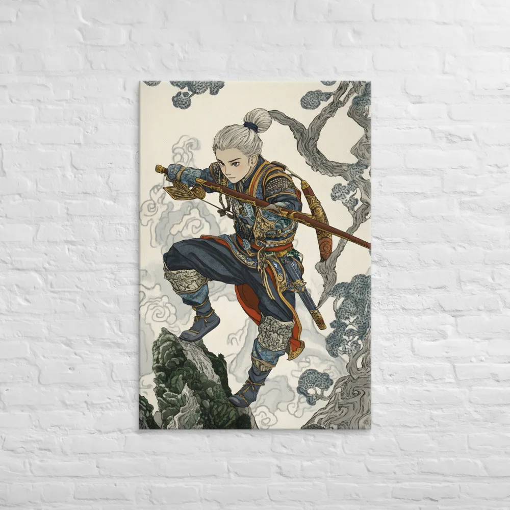 Ascendant Warrior | Canvas | 32″×48″