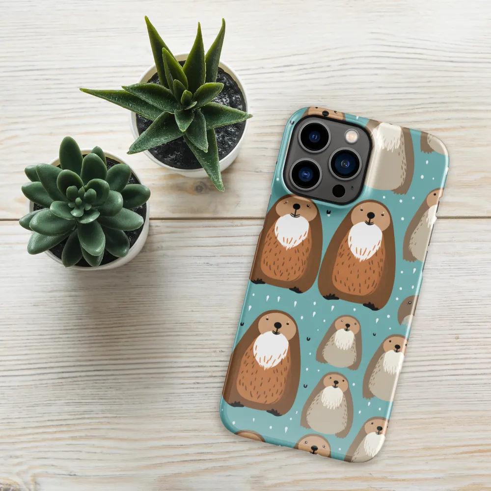 Whimsical Otter Pattern