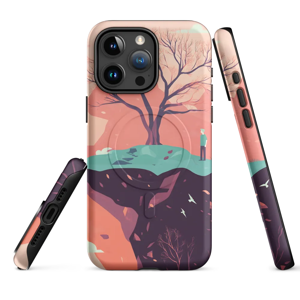 Contemplating Solitude | Phone Case |  15 Pro Max | MagSafe® Tough Case | Matte