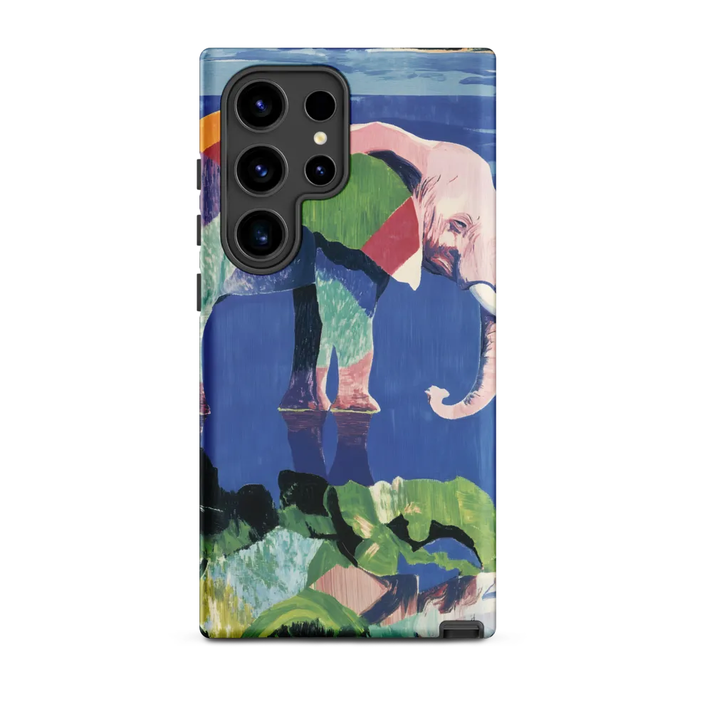 Serenity in Color: The Elephants of Reflection