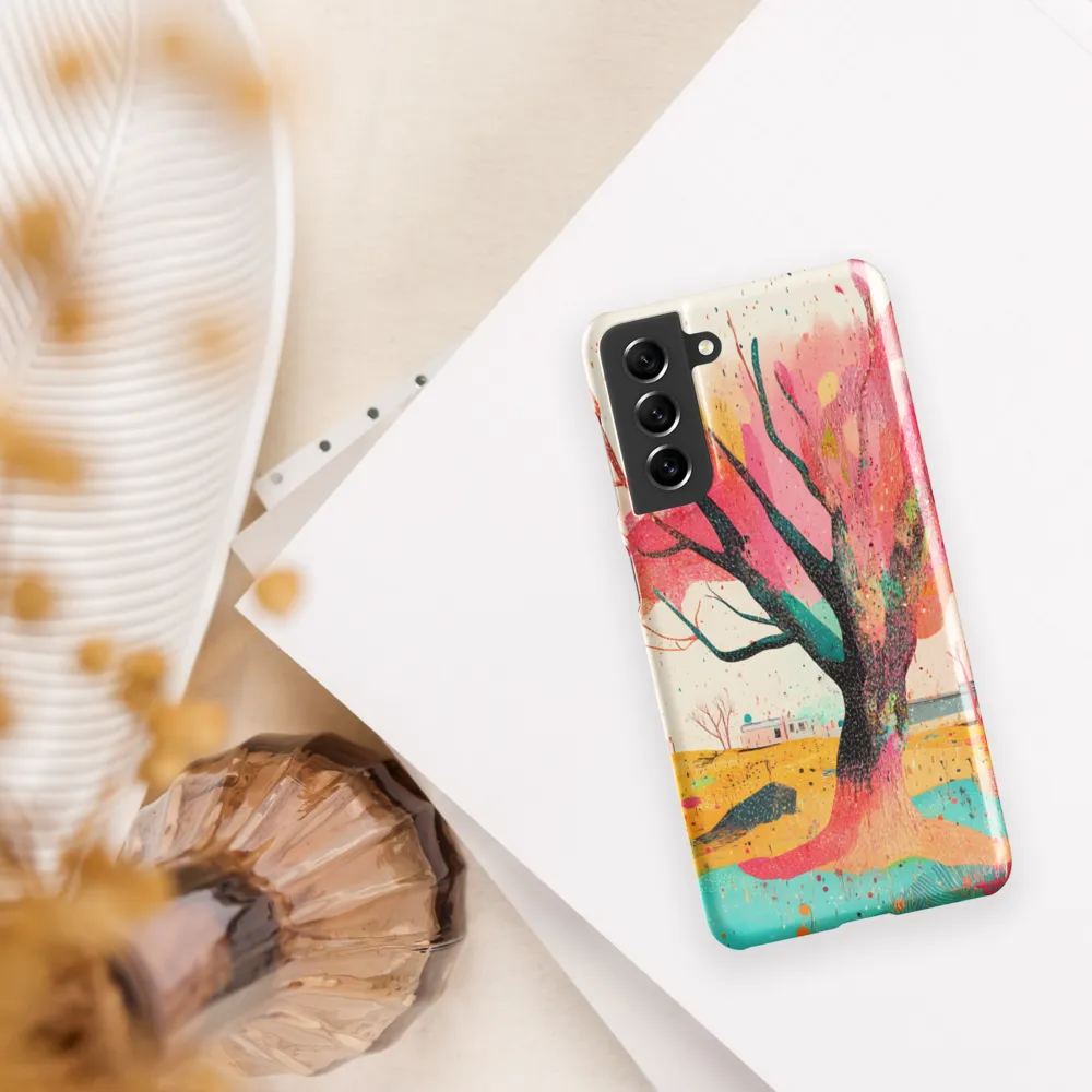 Whispers of a Colorful Tree | Phone Case |  S21 | Snap Case | Glossy