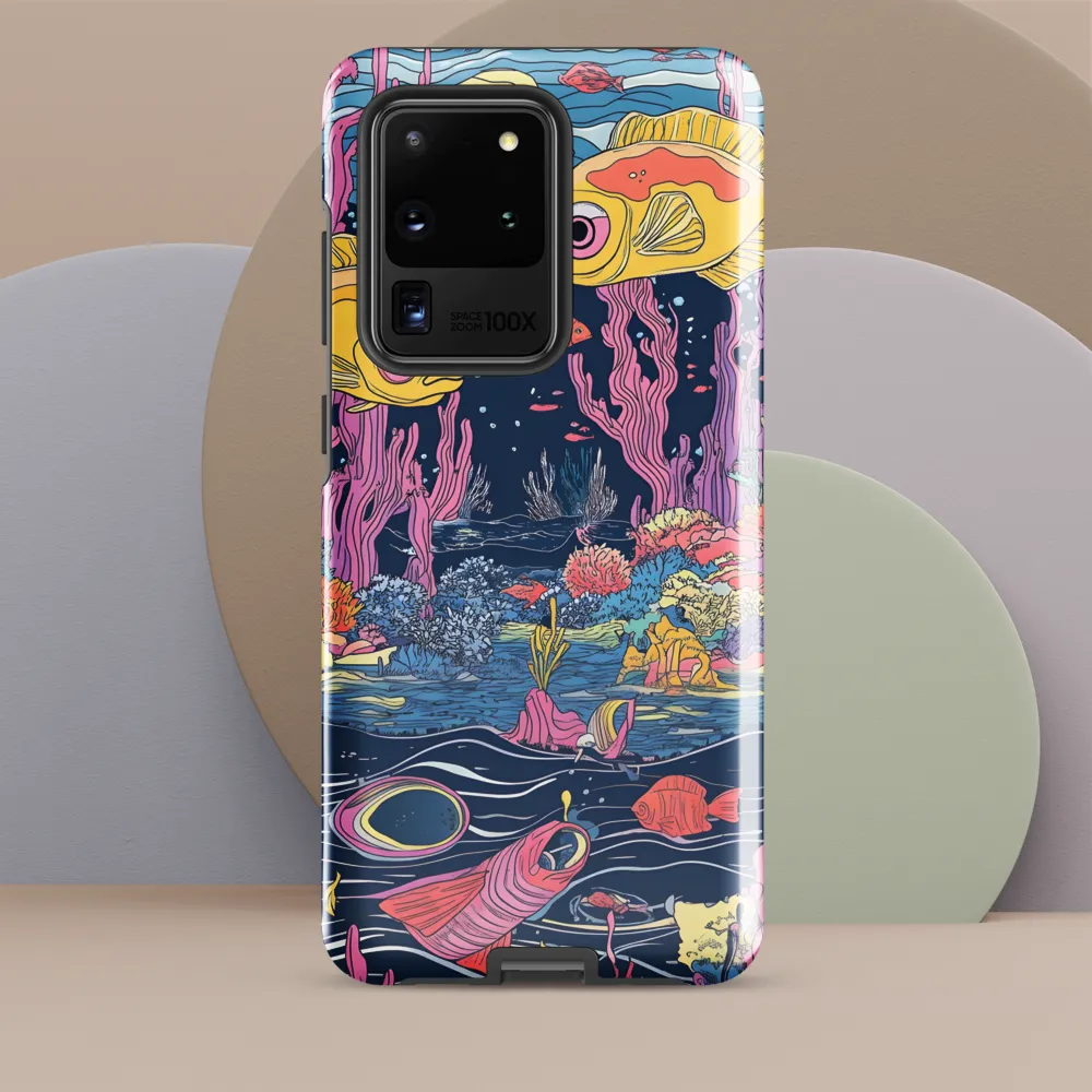 Underwater Dreamscape: A Playful Encounter