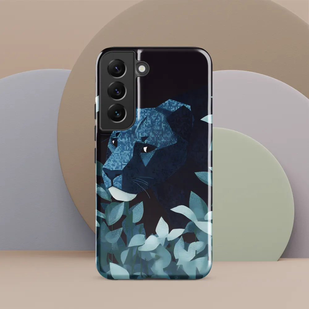 Lurking Blue: The Panther's Gaze