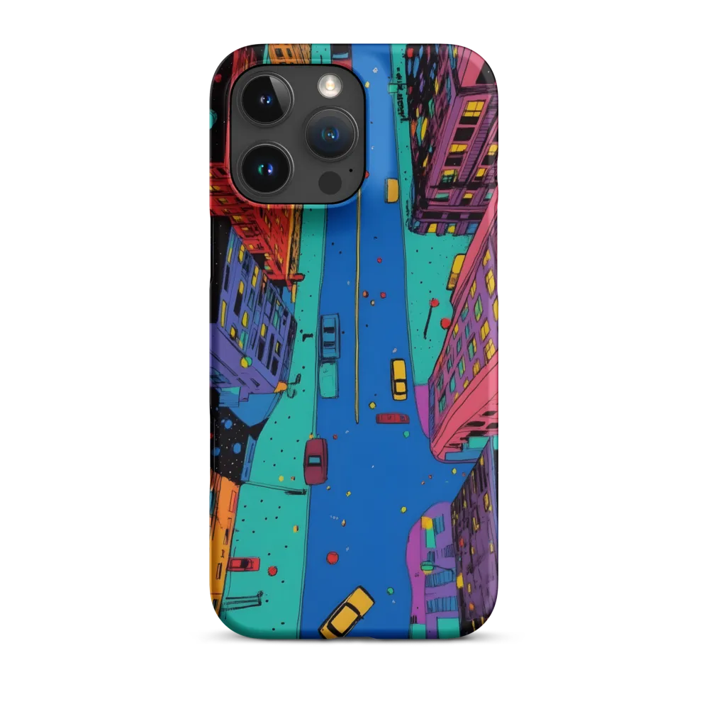 Aerial Dreamscape: The Pulse of Urban Life | Phone Case |  16 Pro Max | Snap Case | Matte