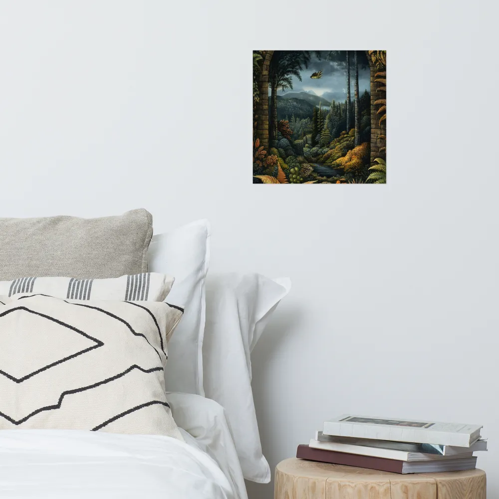 Whispers of the Enchanted Forest | Poster | 14″×14″