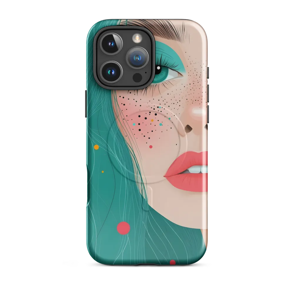 A Playful Portrait: Turquoise Temptation