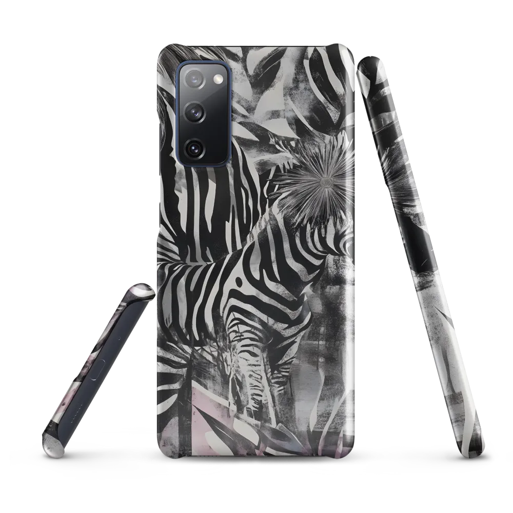 Zebra in the Jungle of Illusions | Phone Case |  S20 FE | Snap Case | Glossy