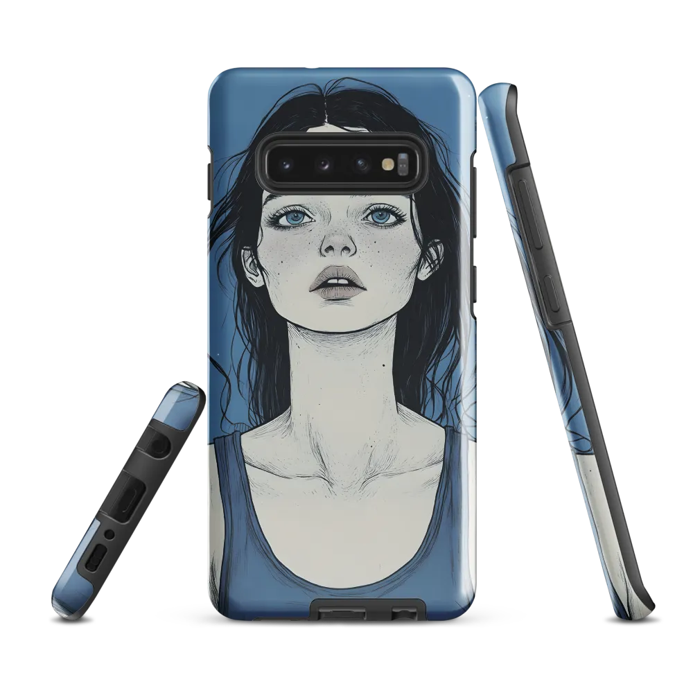 Gaze of Serenity | Phone Case |  S10 Plus | Tough Case | Glossy