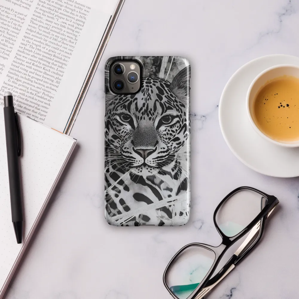 Majestic Gaze: The Leopard's Portrait | Phone Case |  11 Pro Max | Snap Case | Glossy