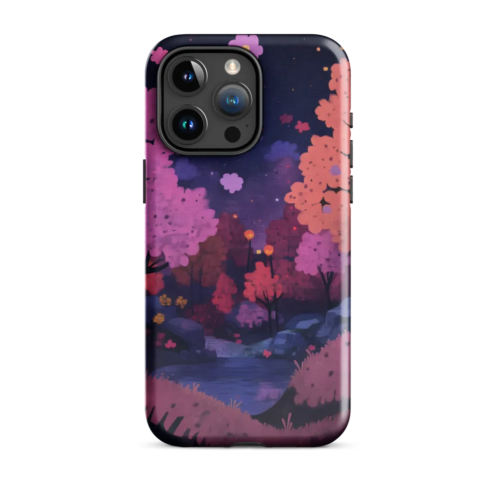 Whispers of Spring: A Serene Landscape | Phone Case |  15 Pro Max | Tough Case | Glossy