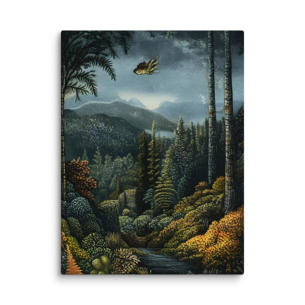 Whispers of the Enchanted Forest | Canvas | 12″×16″