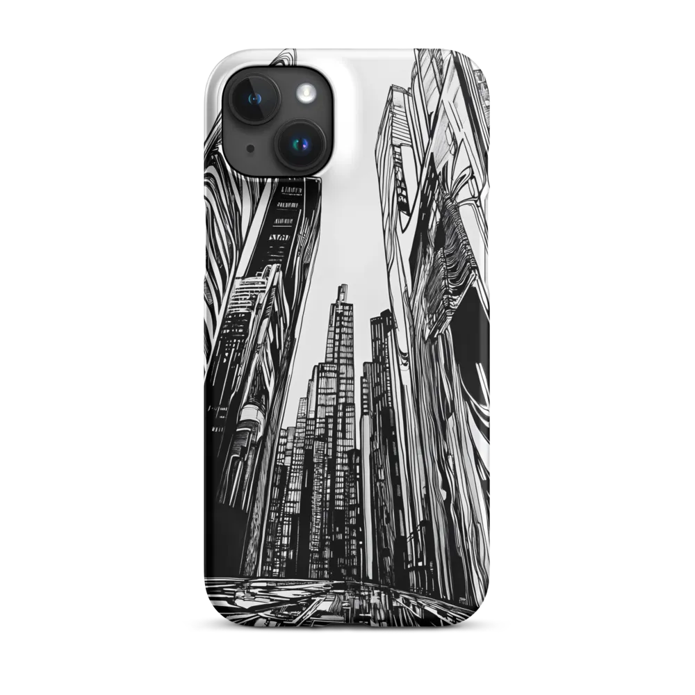 Urban Echoes: A Line Art Journey