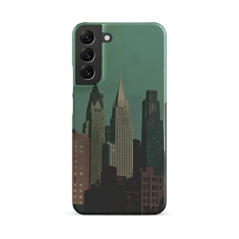 Urban Nostalgia: A Retro Cityscape