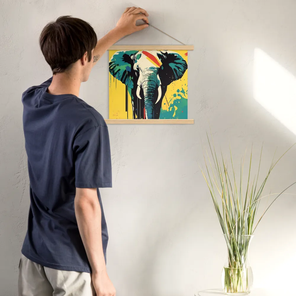 Elegance of the Wild: A Colorful Harmony