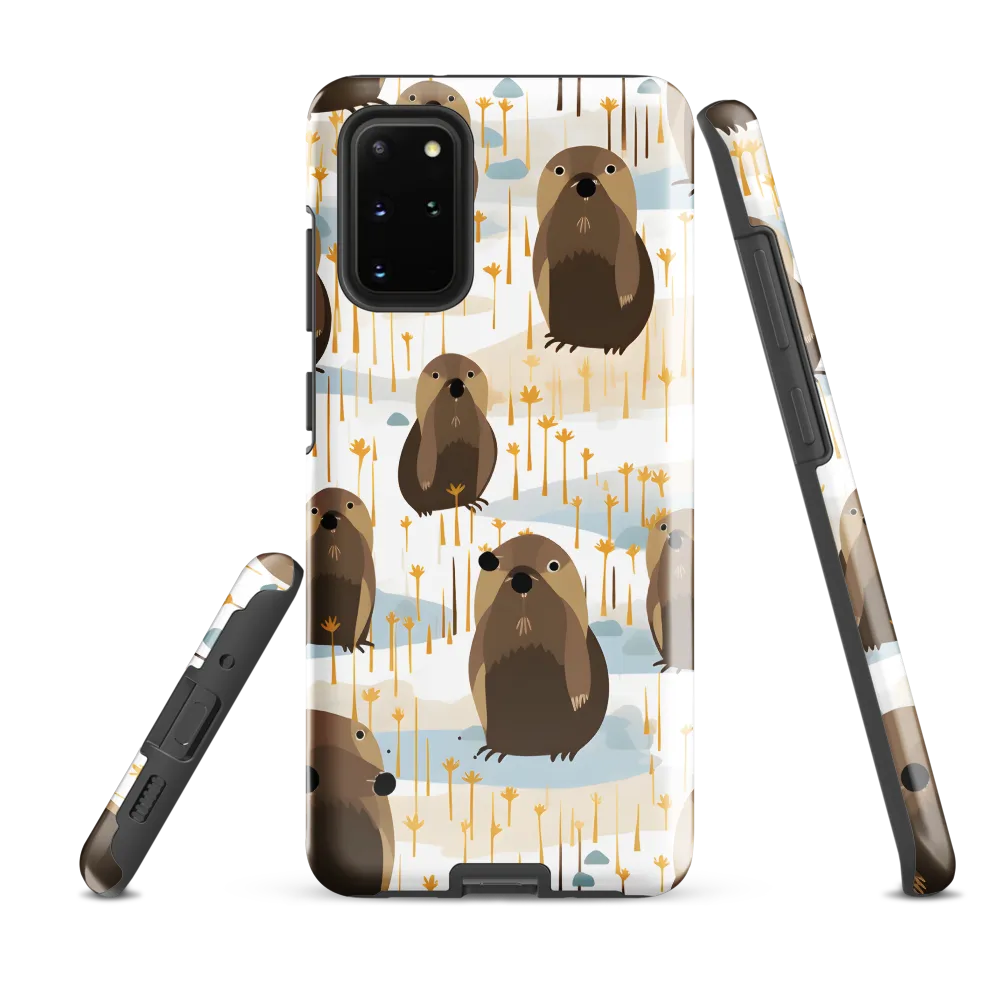 Whimsical Waters: A Celebration of Otters and Seals