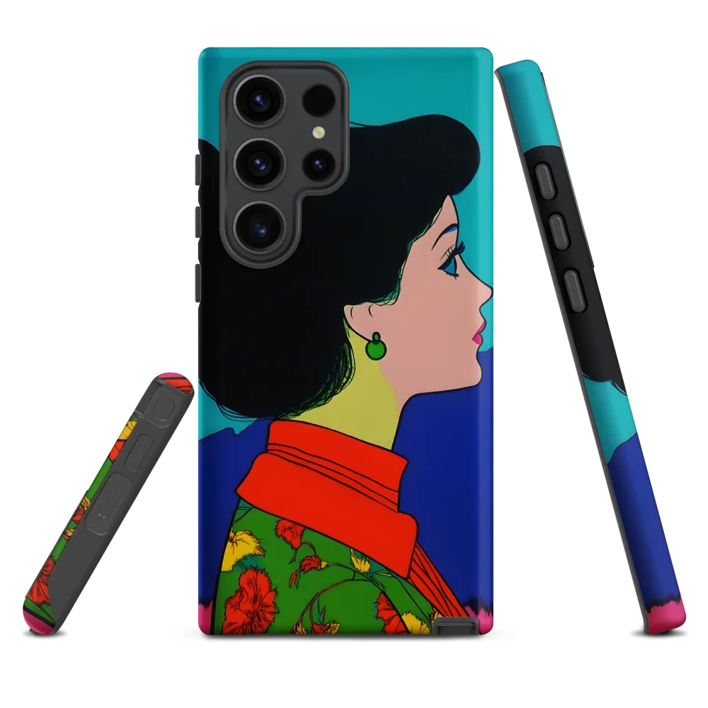 Whispers of Color: A Pop Art Portrait