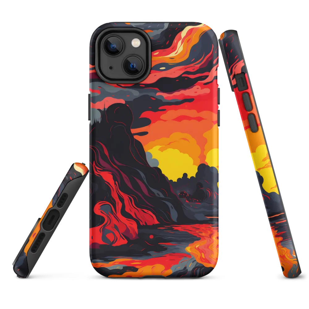 Eruption of Colors | Phone Case |  14 Plus | Tough Case | Matte