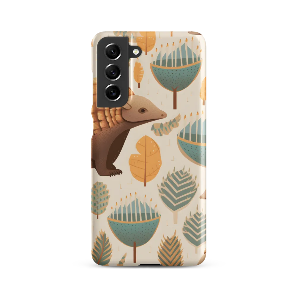Pangolins in a Whimsical Habitat