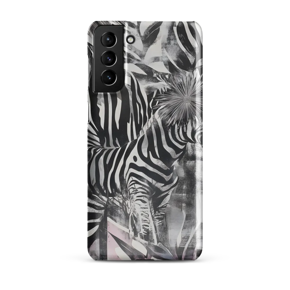 Zebra in the Jungle of Illusions | Phone Case |  S21 Plus | Snap Case | Glossy