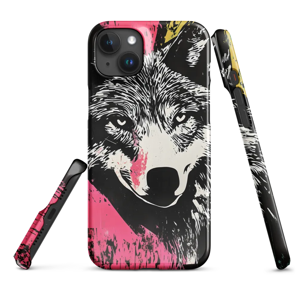 Intense Gaze of the Wolf