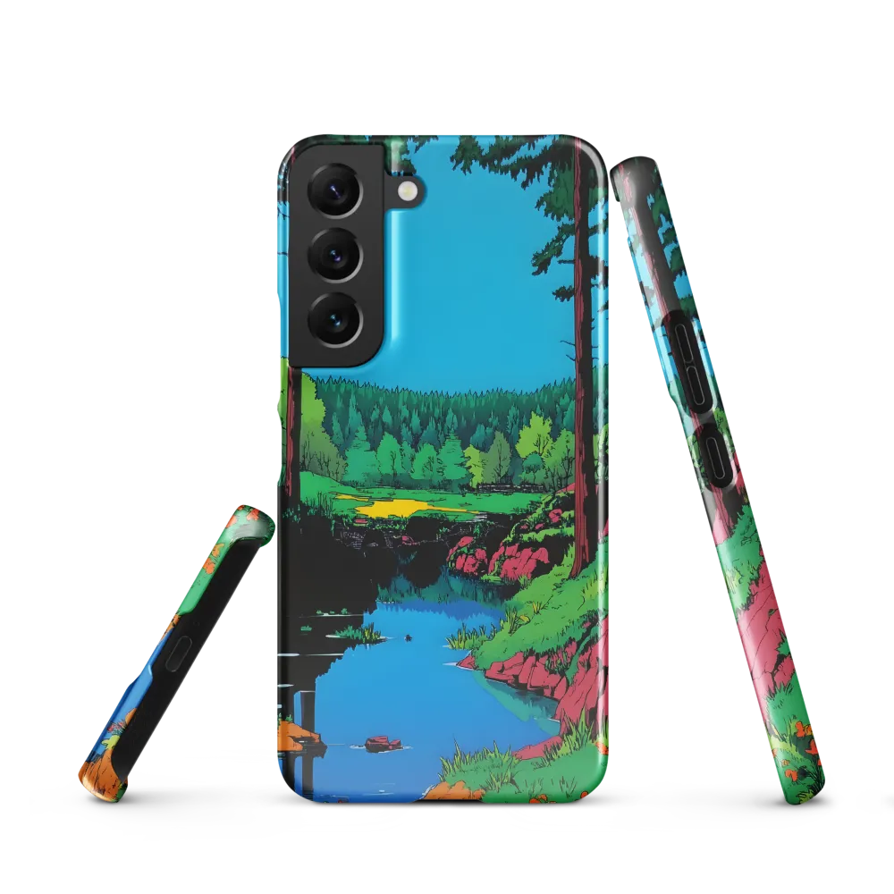 Tranquil Reflections: A Vibrant Landscape