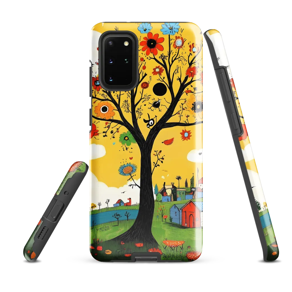 Whimsical Blooms of Life | Phone Case |  S20 Plus | Tough Case | Glossy