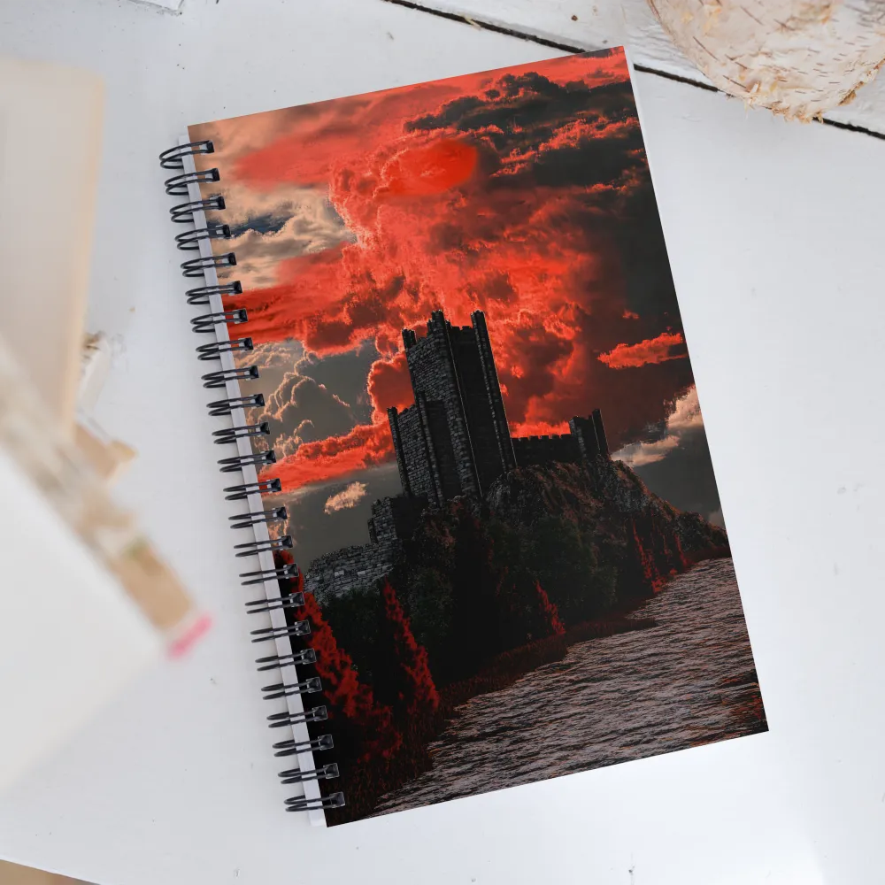 Castle of Shadows | Spiral Notebook